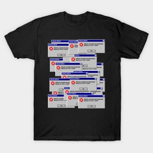 Virus image error T-Shirt